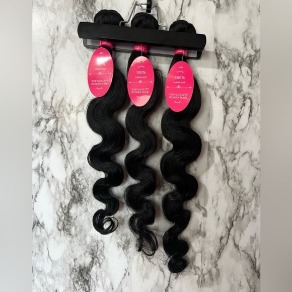 Other - Body Wave Human Hair 22 24 & 26 Inch 10A Brazilian Virgin Human bundles
